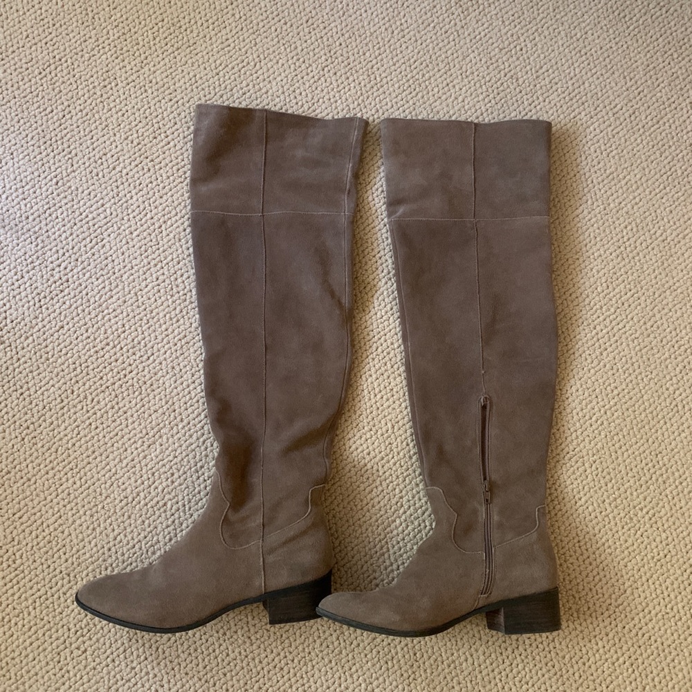 Steve Madden knee-high suede boots